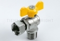 2224G VALVOLA SFERA 90° GAS 1/2"MX1/2"F GIRELLO E LEVA FARF. - TIE 2220002