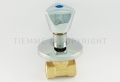 2964 VALVOLA INC. F/F 1/2" CON ROSONE REG. E MANIGLIA 1/2" - TIE 2950079