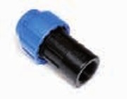 MANICOTTO BLU F 20X1/2" POLIET. - PLAS 1