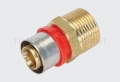 1650 RAC DRITTO M A PRESS. TUBO AL-PEX Ø 32X1" - TIE 1650032