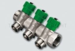 1866 COLLETTORE NI RUBINO 3/4"G 2VIE 1/2"X16 - TIE 1840003