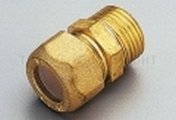 1200 RAC DIRITTO M A COMPRES/OGIVA P.T.F.E 10X3/8" - TIE 1200017