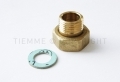 1521CP SET (CANNOTTO+DADO+GUARNIZIONE PIANA 1/2X3/4 - TIE 1500798