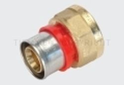 1652CT RAC DIRITTO F COMPACT A PRESS TUBO 26X3,0-3/4" - TIE 1660016