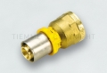 2652 RAC DIRITTO F A PRESS TUBO AL-PEX GAS D. 16X1/2" - TIE 2650006