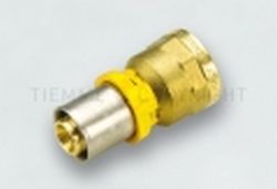 2652 RAC DIRITTO F A PRESS TUBO AL-PEX GAS D. 20X1/2" - TIE 2650011