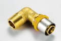 2654 RAC CURVO M A PRESS TUBO AL-PEX GAS D. 16X1/2" - TIE 2650015