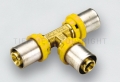 2657 RAC TEE A PRESS TUBO AL-PEX GAS D. 16X20X16 - TIE 2650081