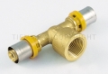 2659 RAC TEE F A PRESS TUBO AL-PEX GAS D. 20X3/4"X20 - TIE 2650134