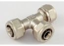 1607 RAC TEE NI A STRINGERE TUBO AL-PEX D.32-32-32 - TIE 1600054