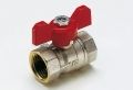 2370 VALVOLA SFERA NI MISTRAL ACQUA F-F 1/2" ISO228 L.ALL.RO - TIE 2360002