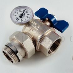 2183R VALV.SFERA 90°NI ORING PRETEN.ATT.TRMOM.REV.X COLL 1" - TIE 2120032