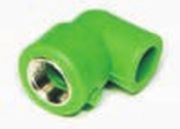 RACCORDO GOMITO 90° FEM. D.20X1/2" VERDE - PLAS 16GF120-V