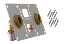1664CG RAC 105° TERMINALI+STAFFA A PRESS TUBO D.116X1/2" - TIE 1651060