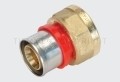 1652CT RACCORDO DIRITTO F COMPACT A PRESS TUBO 20X2,0-1/2" - TIE 1660010