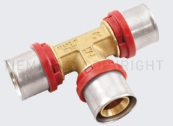 1657 RAC TEE A PRESS TUBO AL-PEX D. 26-16-16 - TIE 1650102