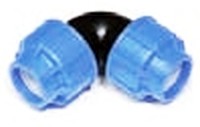 CURVA BLU M 25X25 - PLAS 16950-3