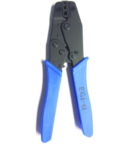 PINZA A CRICCHETTO PER TUBETTI NUDI E PREISOLATI DA 6 A 16MM - EGR ART.41