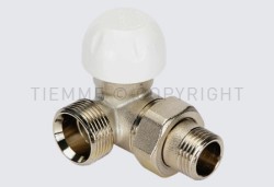 3227SX VALVOLA COASSIALE NI RADIATORE TERMOS.D.1/2"G-3/4"X18 - TIE 3300122