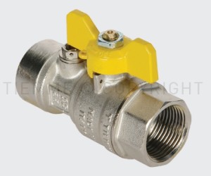 PCONT02 VALVOLA SFERA NI GAS POST CONTATORE 3/4"F X 3/4"F - TIE 2210054