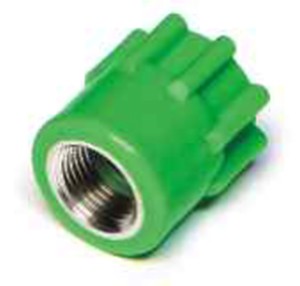 RACCORDO PPR F-F 32X1" VERDE - PLAS 13FF132-V