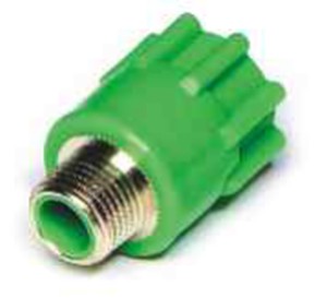 RACCORDO PPR F-M 32X1" VERDE - PLAS 13FM132-V