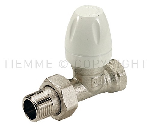 3305 VALVOLA DIRITTA NI RADIATORE TERMOSTATIZZAB.3/8"G-3/8"G - TIE 3300050