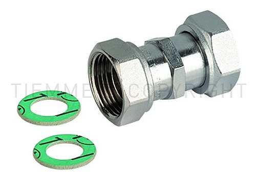 1526N RAC DIRITTO NI F-F CON GIRELLO E GUARNIZ.PIANA 3/4X3/4 - TIE 1500894