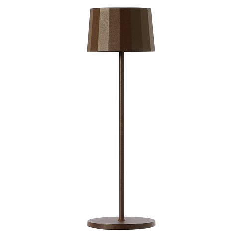 LAMPADA DA TAVOLO TWIGGY LESS RICARICABILE 3000K CORTEN - MCA 42756