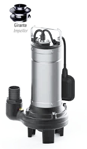ELETTROPOMPA SOMMERSA ACQUE SPORCHE/CARICHE 1,75HP. TRITURAT - PNA 1051150