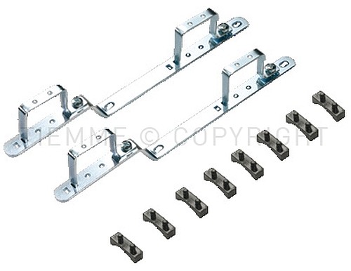1863 COPPIA SUPPORTI COLL FLOOR 1"1/4 - TIE 1810203