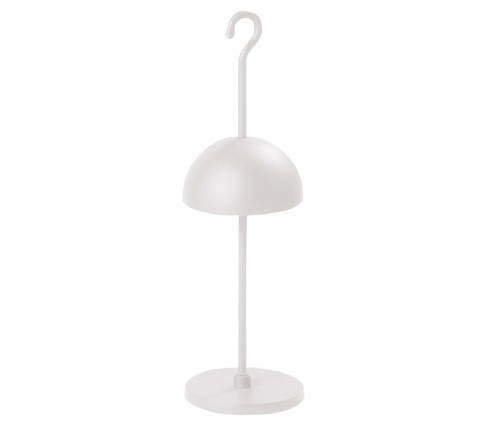 LAMPADA DA TAV. LED CON GANCIO 2,5W 120LM IP65 IOTA BIANCO - MCA 42801