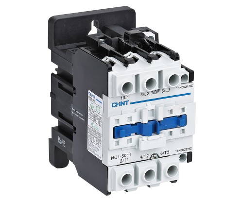 CONTATTORE 3P AC 50A 24V AC3 1NA+1NC NC1-50.11/24V - CHT 222498