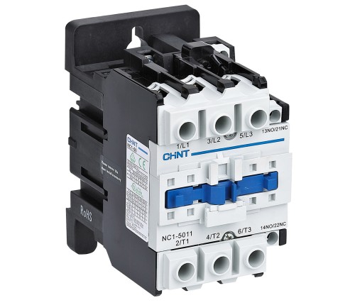 CONTATTORE 3P AC 50A 230V AC3 1NA+1NC NC1-50.11/230V - CHT 222492