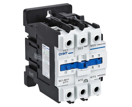 CONTATTORE 3P AC 80A 24V AC3 1NA+1NC NC1-80.11/24V - CHT 222940