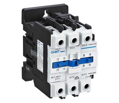 CONTATTORE 3P AC 80A 400V AC3 1NA+1NC NC1-80.11/400V - CHT 222949