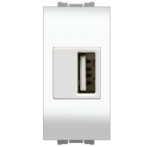 ALIMENTATORE USB 5V 2,1A 1M BIANCO - NUV 14086/WH