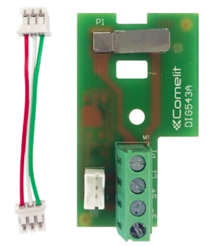 SCHEDA RIPET. CH+PULSANTE CITOFONO MINI HS - COE 2735