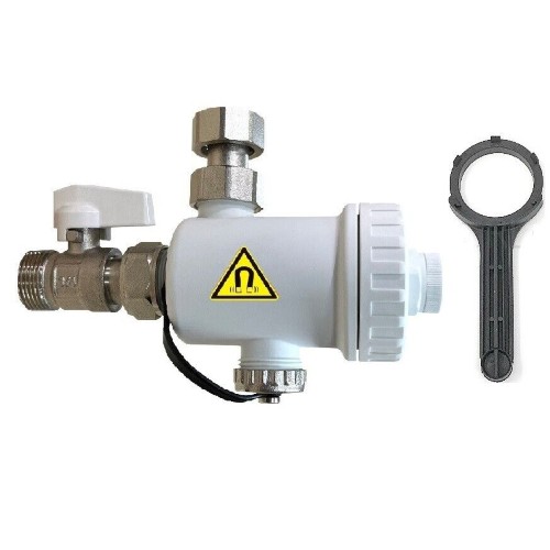 DEFANGATORE MAGNETICO SOTTO CALDAIA BIANCO - TCOM DFG200