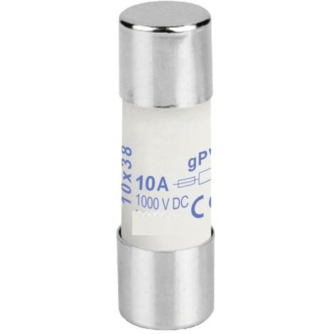 FUSIBILE RAPIDO GPV 10A 600-1000VDC 10,3X38 WSC-32/10GPV - CHT 80804