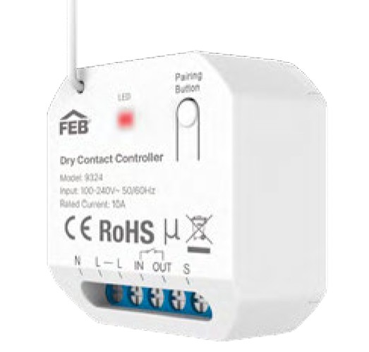 ATTUATORE IMPULSIVO WIFI PER SERRATURA - NUV 9324