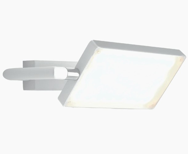 APPLIQUE LED BOOK BIANCO IN ALLUMINIO 18W 3200K 1820LM - F.EU LED-BOOK-AP-BCO