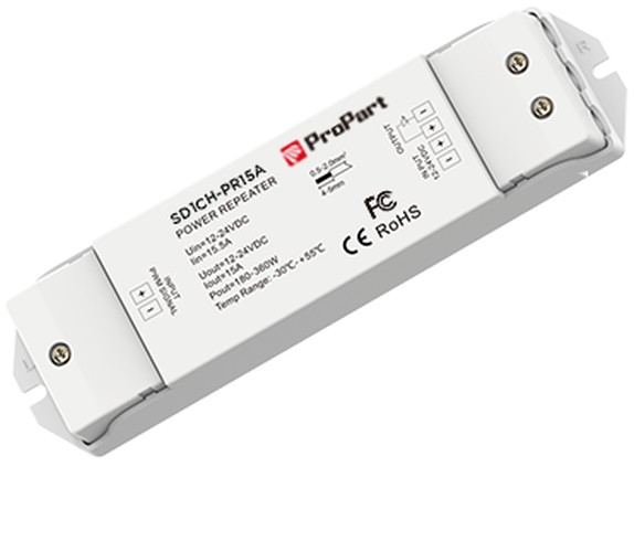 AMPLIFICATORE 1CH 8A 5-36V - LIFE SD1CH-PR15A