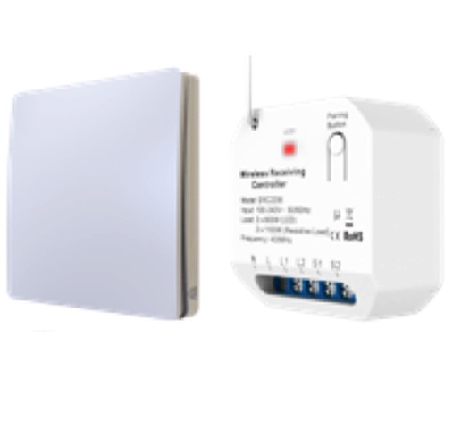 KIT WIFI ATTUATORE CONTATTI PULITI+PULSANTE - NUV 9306