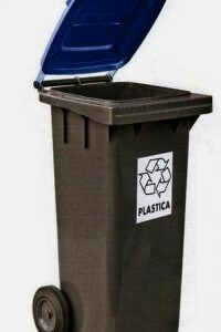 BIDONE RACCOLTA DIFFERENZIATA 120LT BLU - PLAS 1/120/5BL