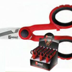 ESPOSITORE 24PZ FORBICE PER ELETTRICISTA IN ACCIAIO 145MM - GI3 238036