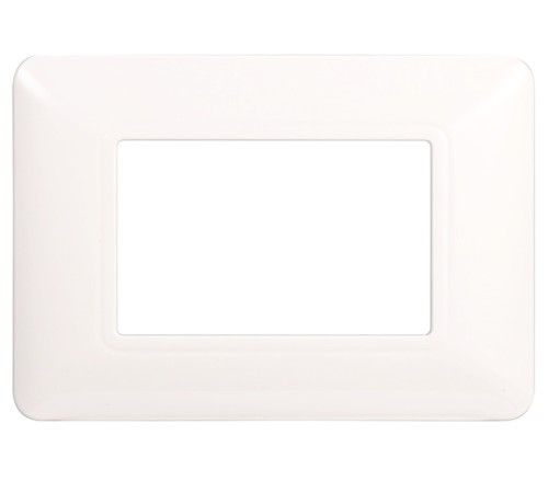 PLACCA 3P BIANCA SERIE SOLAR - MATIX COMP. - ETT MT83301