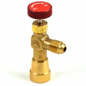 RUBINETTO PREMIVALVOLA R32 IN.F.1/2" ACME LH(SX) OUT.M.1/4" - GAS F-AF-AL-VA-SH-005
