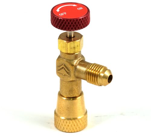 RUBINETTO PREMIVALVOLA R32 IN.F.1/2" ACME LH(SX) OUT.M.1/4" - GAS F-AF-AL-VA-SH-005
