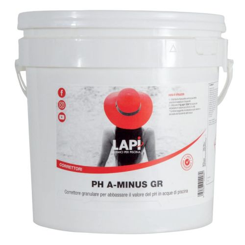 CORRETTORE PH- GRANULARE 8KG - LAPI PS1552008